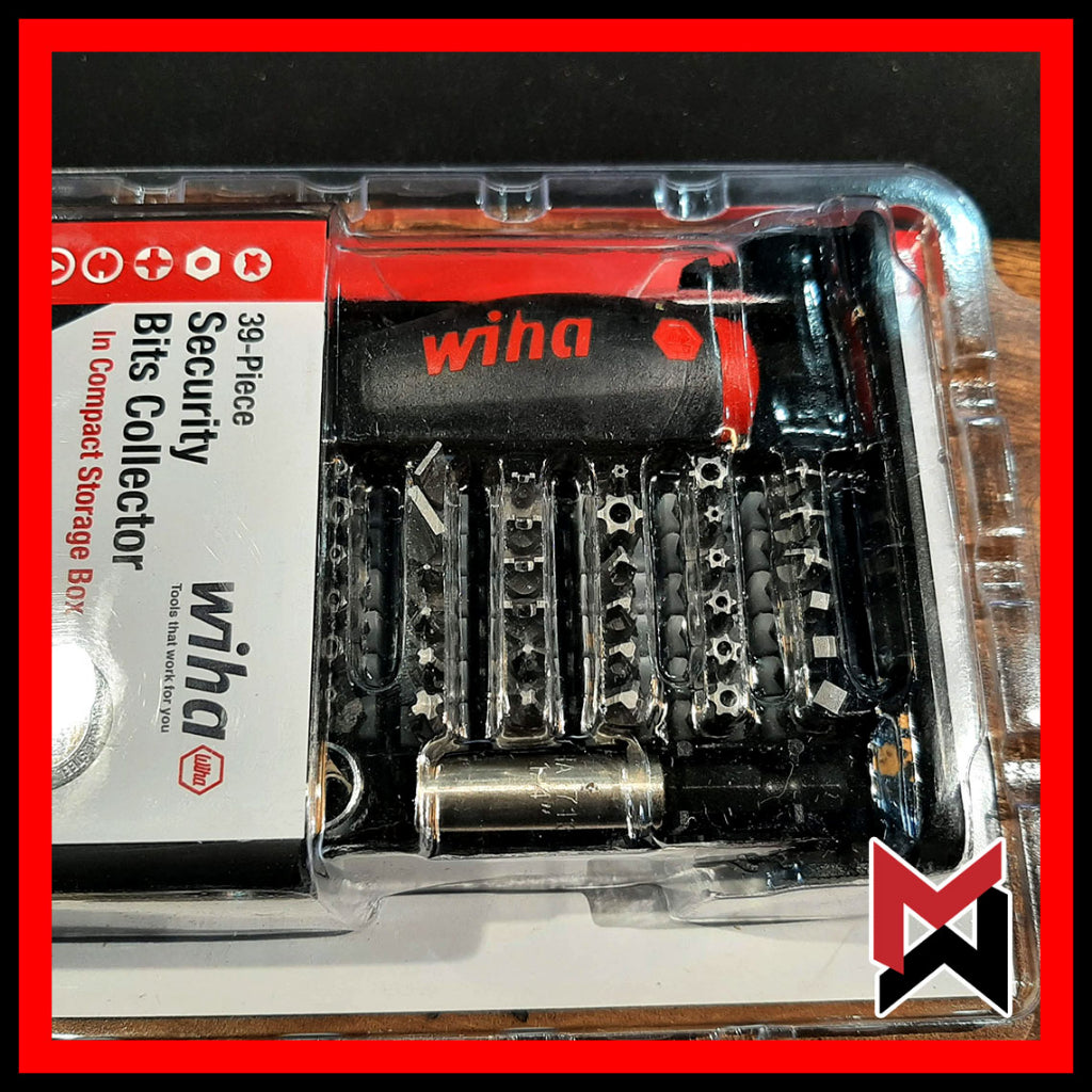 Wiha - Security Bit Set - 39 pc Bits Collector Security Bits Set