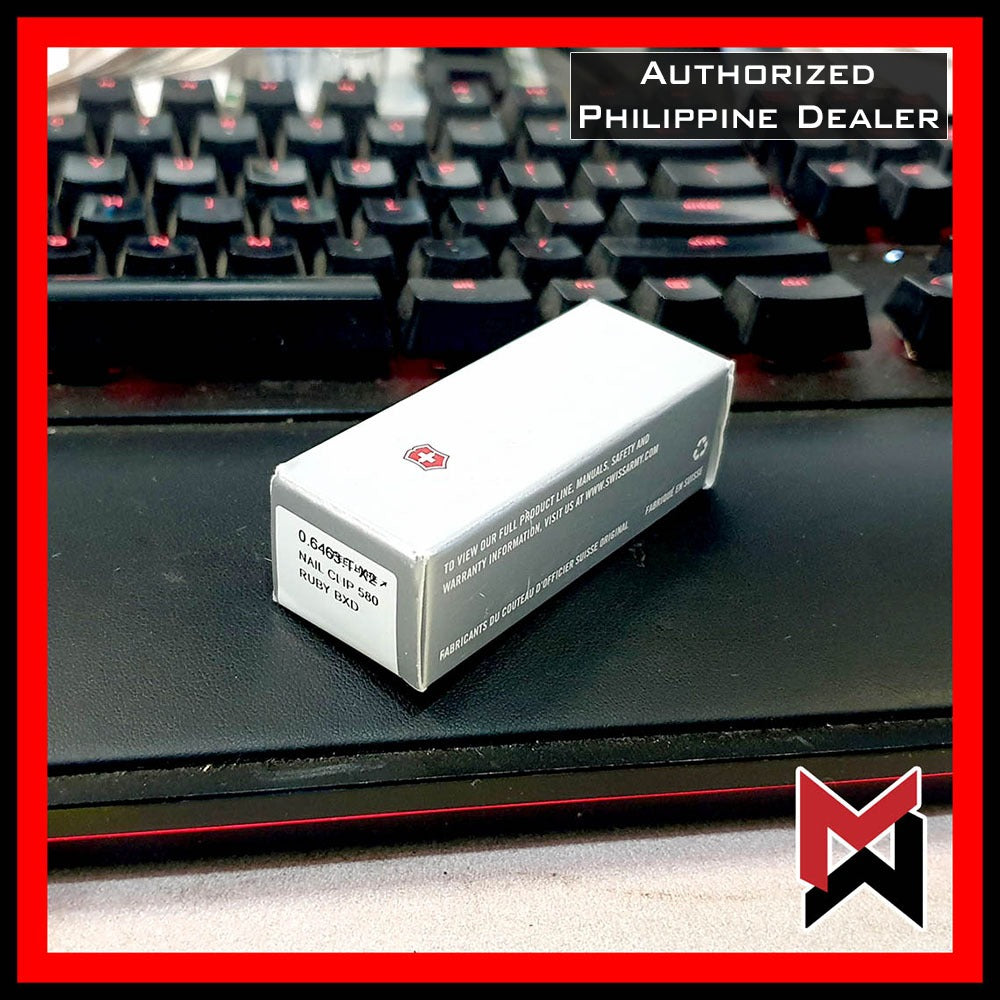 Victorinox Nail Clip 580 Ruby