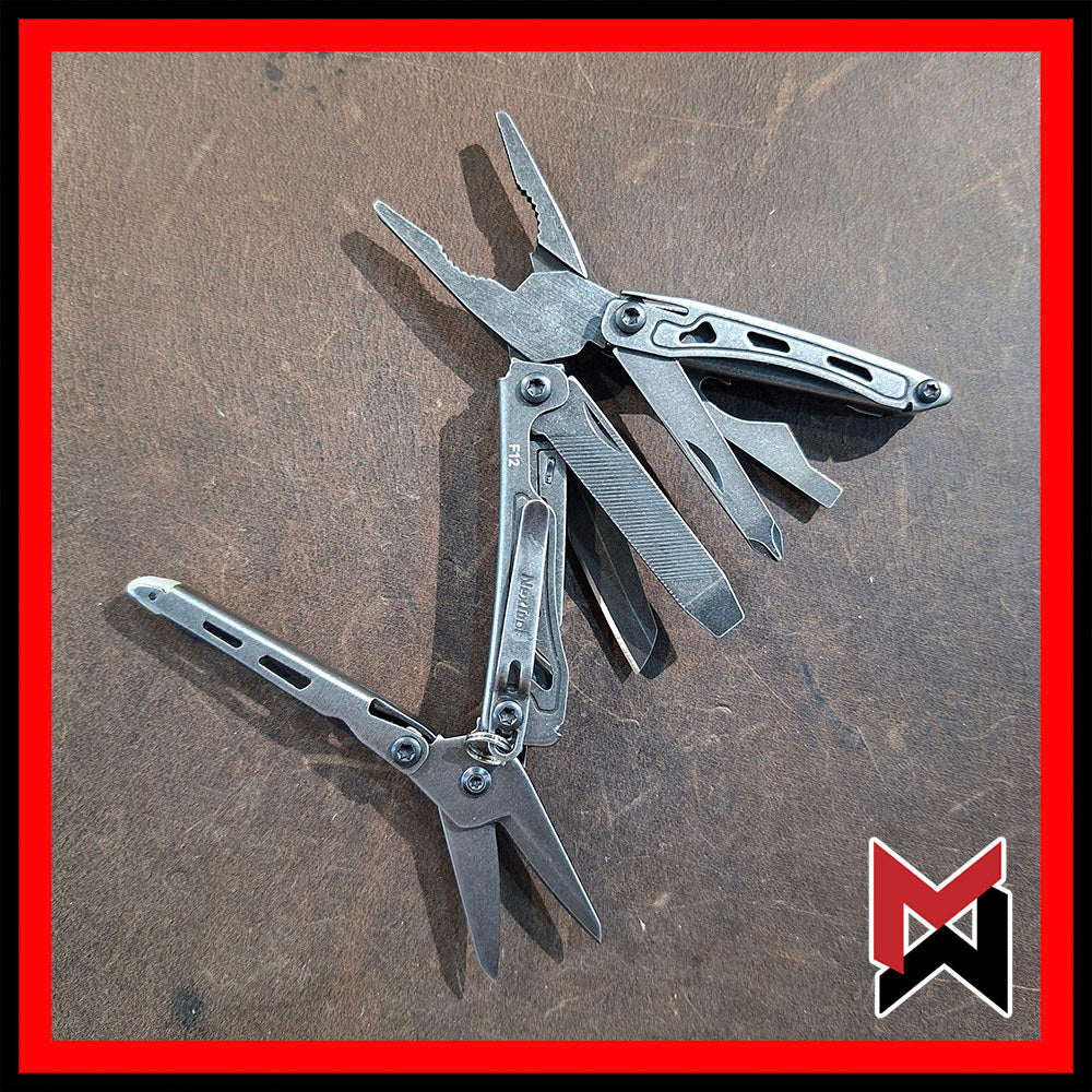 Nextool - F12 Mini Flagship F12 - Black - EDC Keychain Multitool