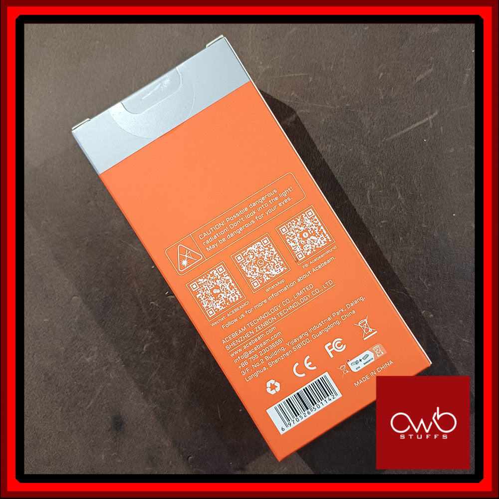 Acebeam - T35 - Desert - Cool White 6500k 1900 Lumens - Compact Tactical Flashlight