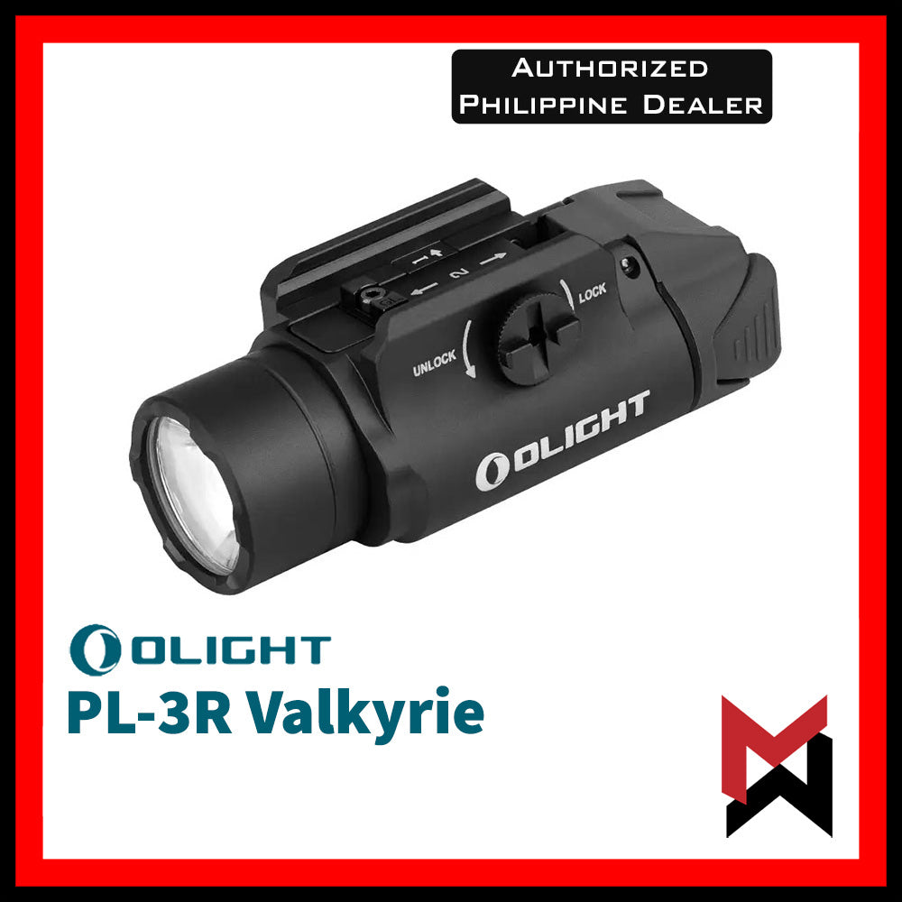 Olight PL-3R Valkyrie Rechargeable + sRPL-7 Remote Switch / PL3R SRPL7