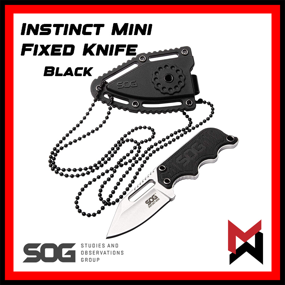 SOG - Instinct Mini - Black - Neck Knife