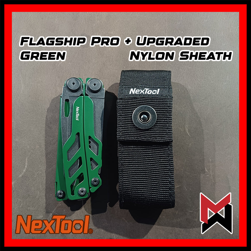 Nextool Flagship Pro - Dark Black / Green