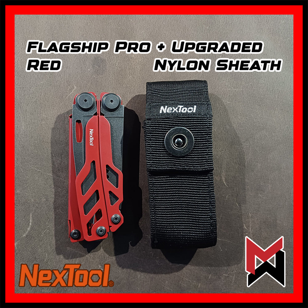 Nextool Flagship Pro - Dark Black / RED