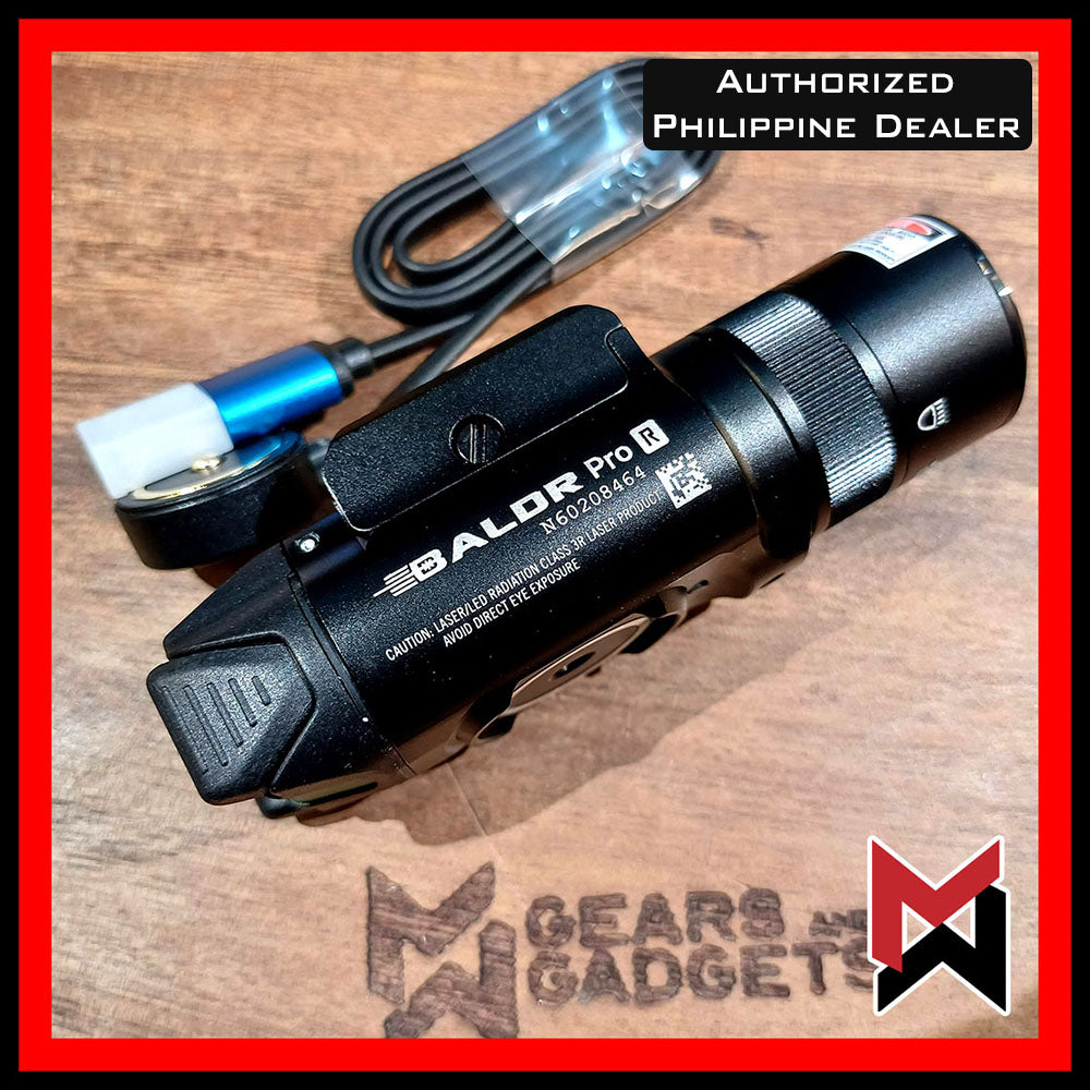 Olight Baldr Pro R - Rechargeable Led Light with Green Laser