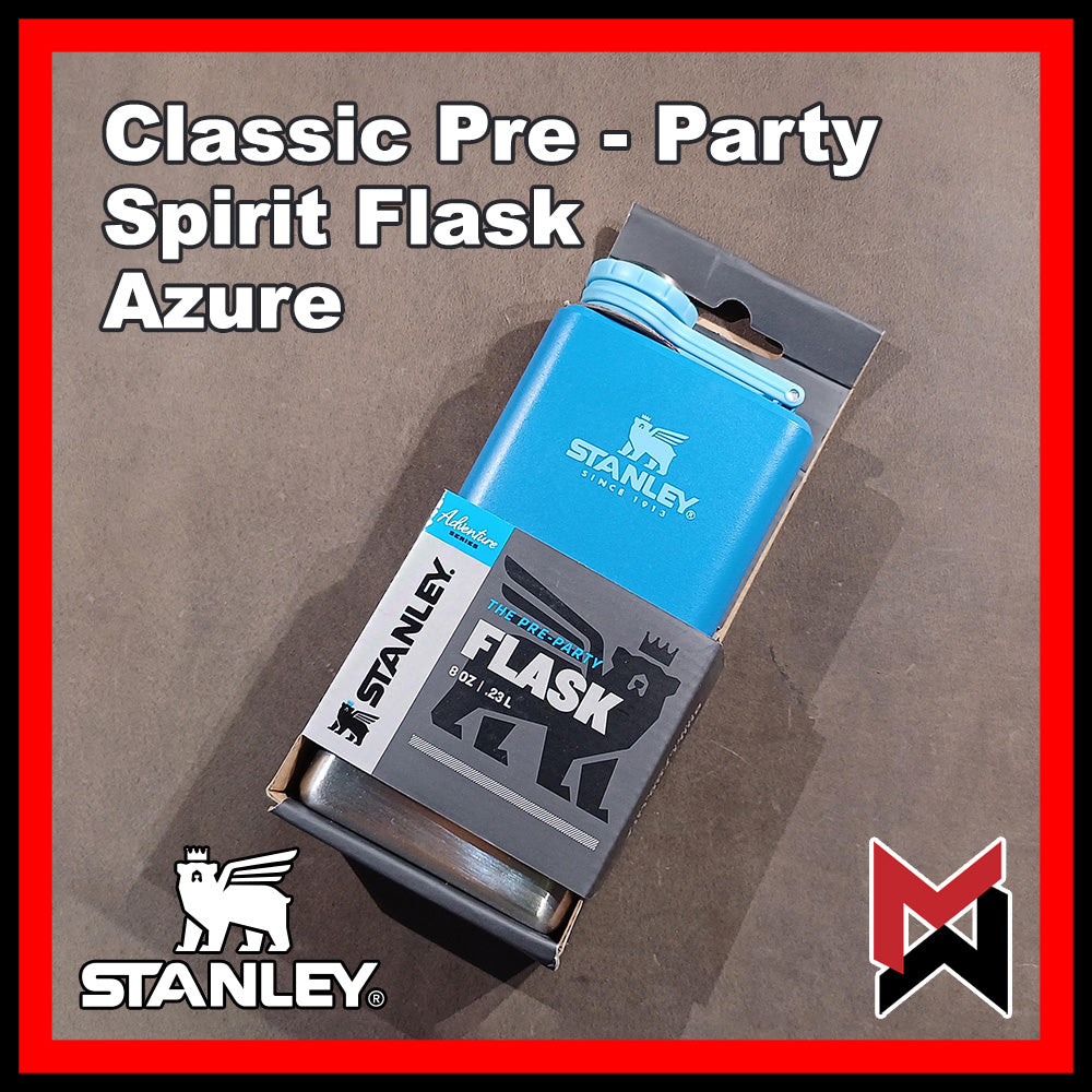 Stanley Classic Adventure Pre-Party Flask - Azure Blue