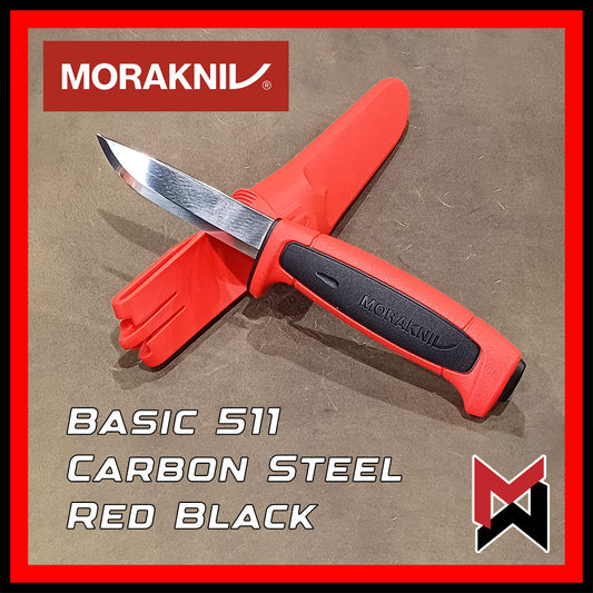 Morakniv - Basic 511 - Black Red