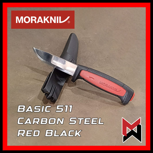Morakniv - Basic 511 - Red Black