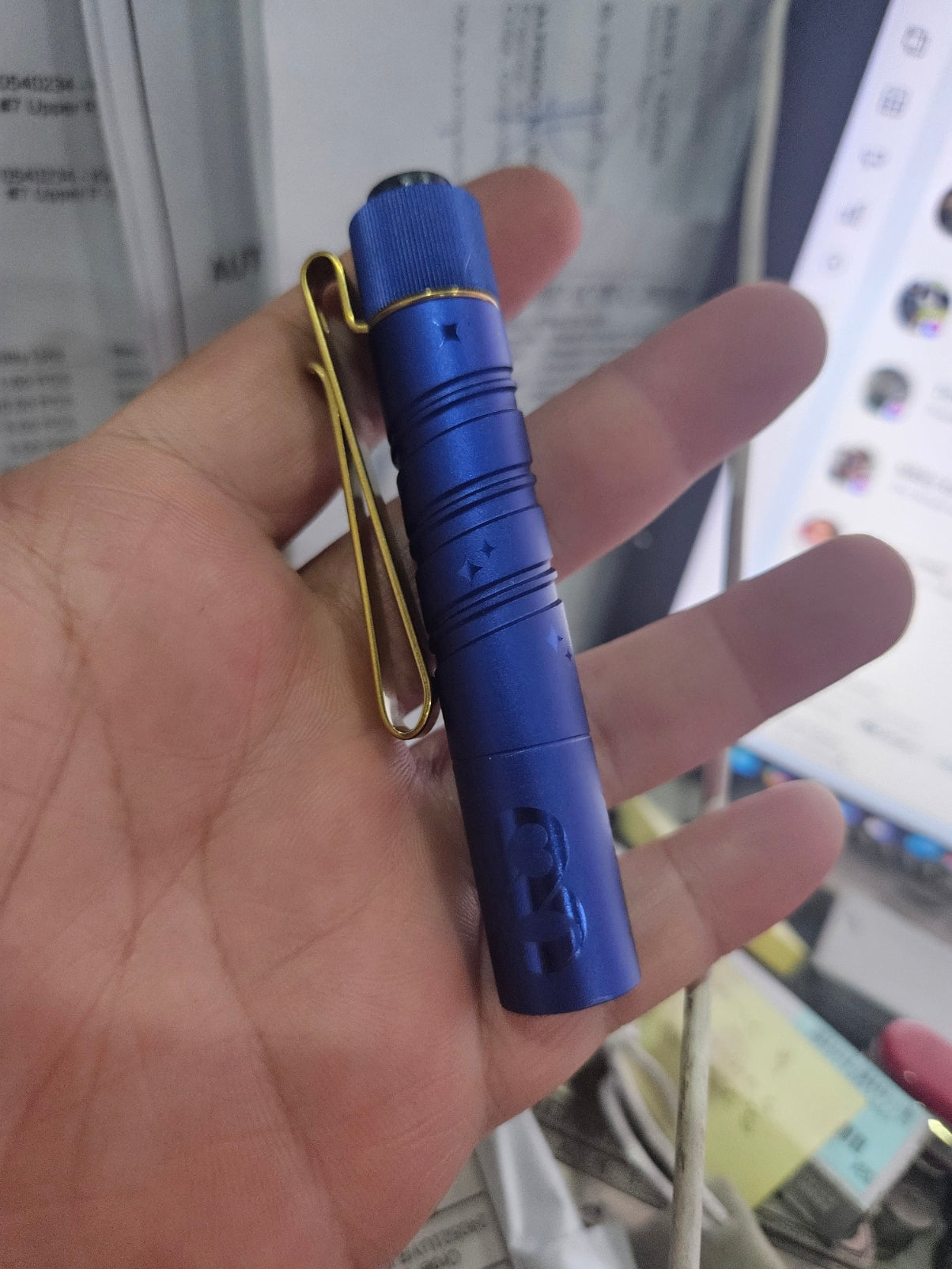 Olight i3t V2 - Starry Blue Limited - Open Box