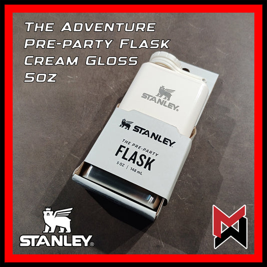 Stanley - Classic Pre Party MINI Flask - Cream Gloss White - Liquor and Spirit Flask