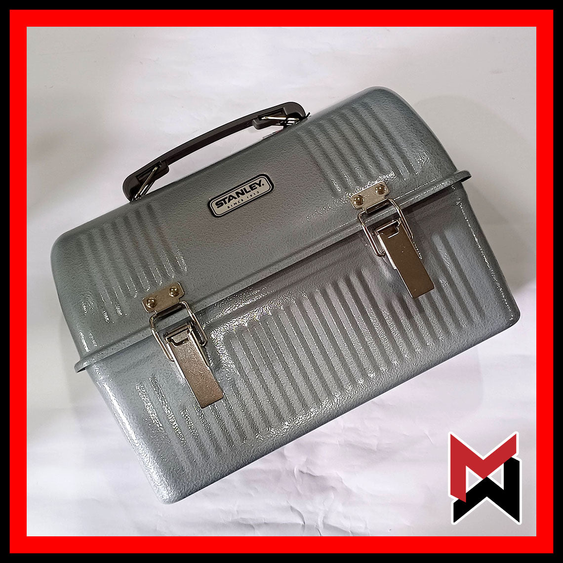 Stanley Classic Lunchbox - Hammertone Silver 10QT - Lunch Box