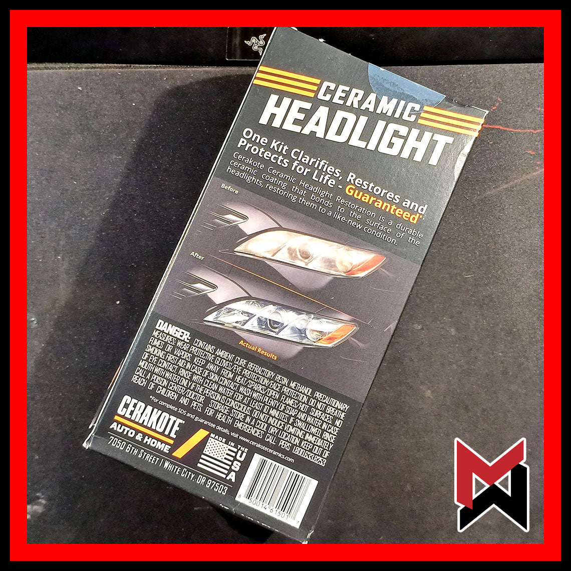 CERAKOTE Headlight Restoration Kit