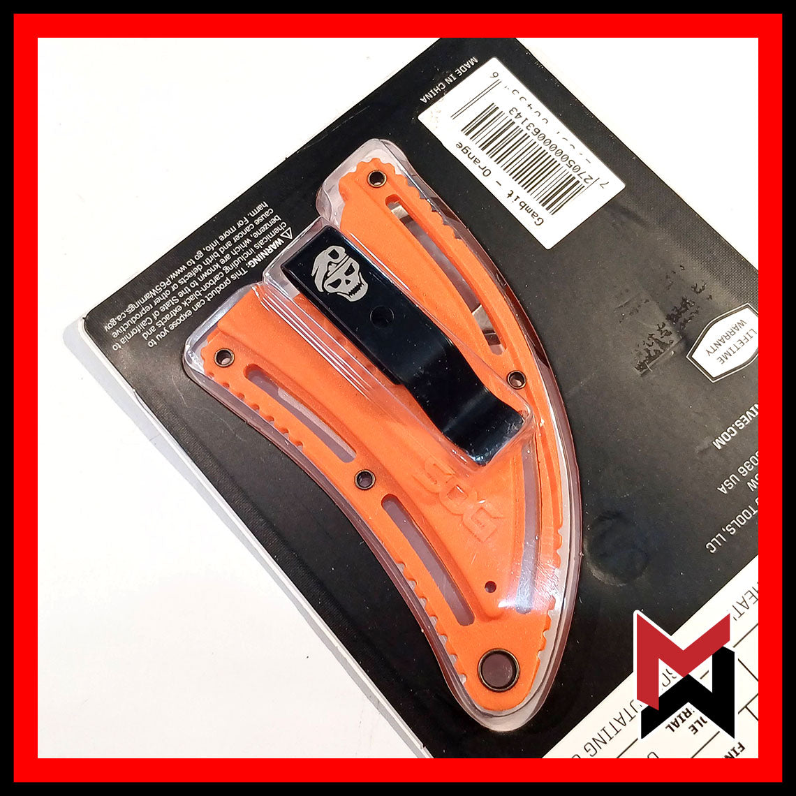 SOG Knife - Gambit - Orange