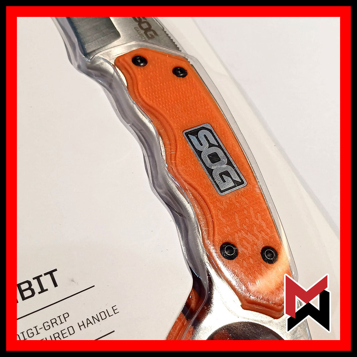 SOG Knife - Gambit - Orange