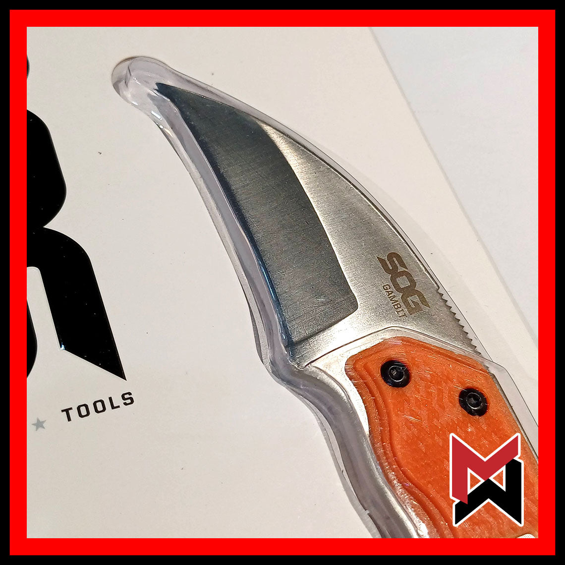 SOG Knife - Gambit - Orange