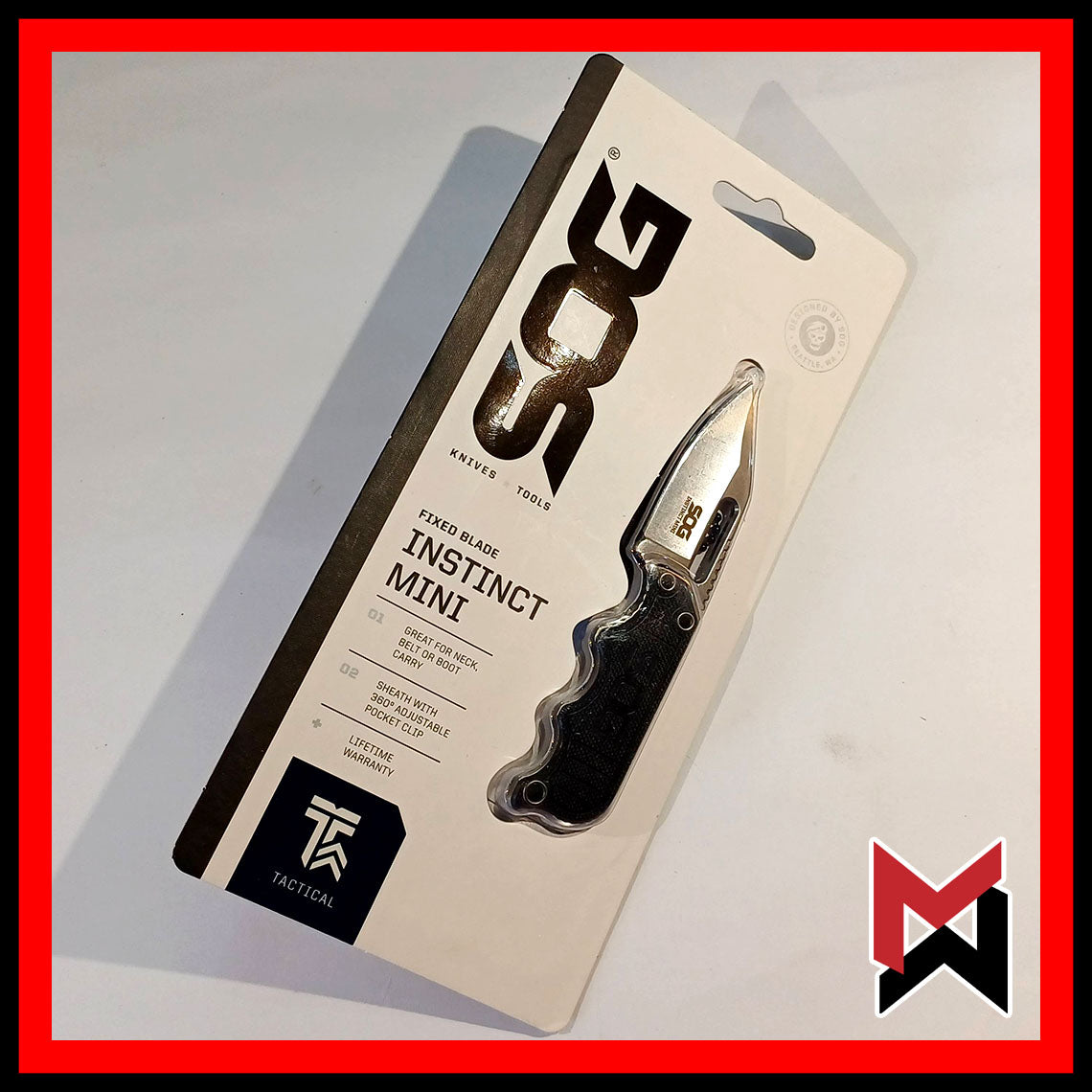 SOG - Instinct Mini - Black - Neck Knife