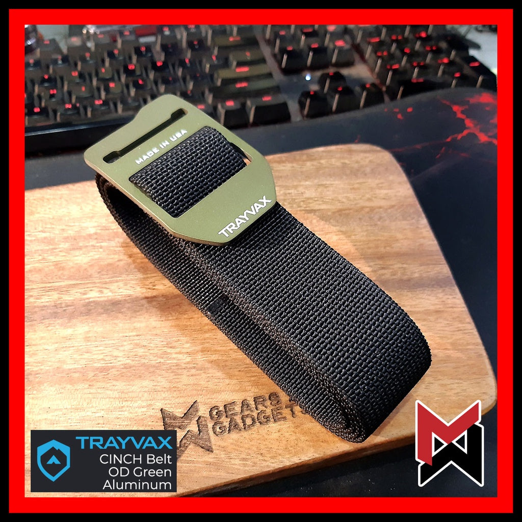 Trayvax Cinch Belt - OD Green