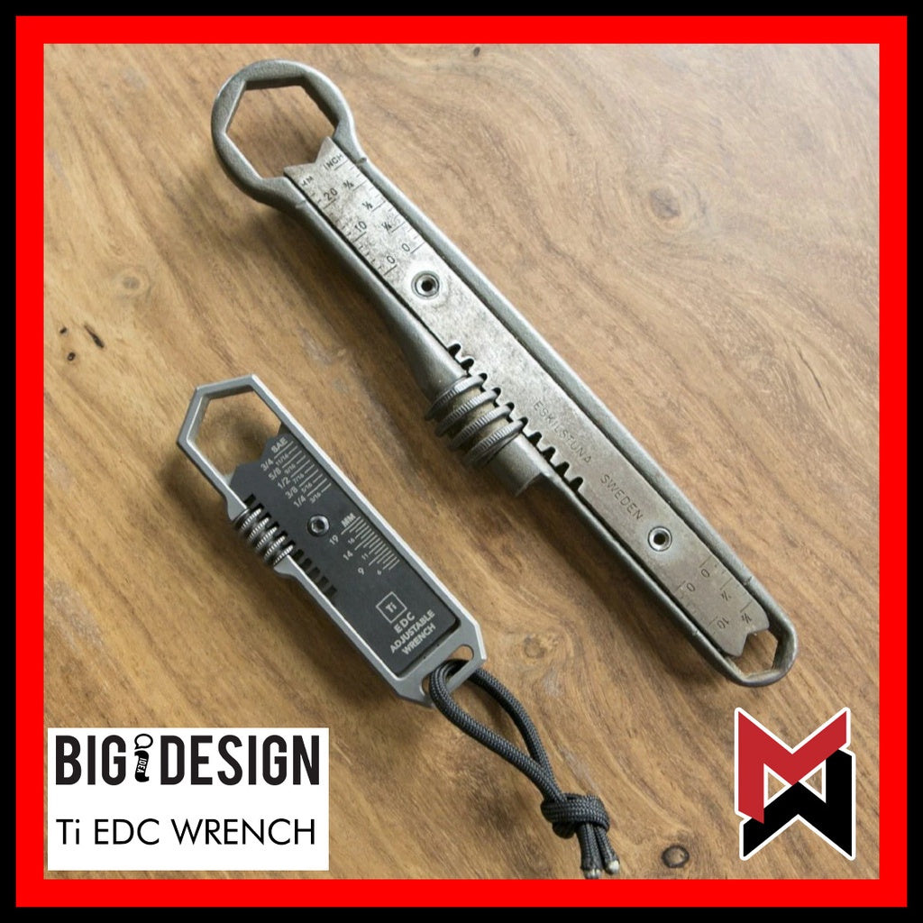 BIGiDESIGN - Ti EDC Wrench - Big Idea Design