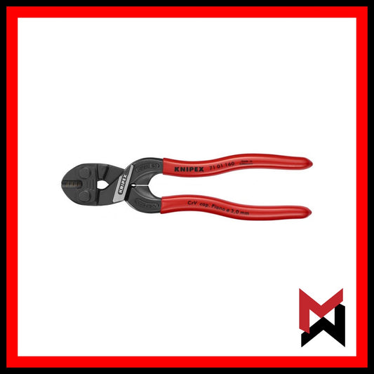 Knipex Cobolt S 160mm - Straight Blade - 71 01 160 - Compact Bolt Cutters 7101160