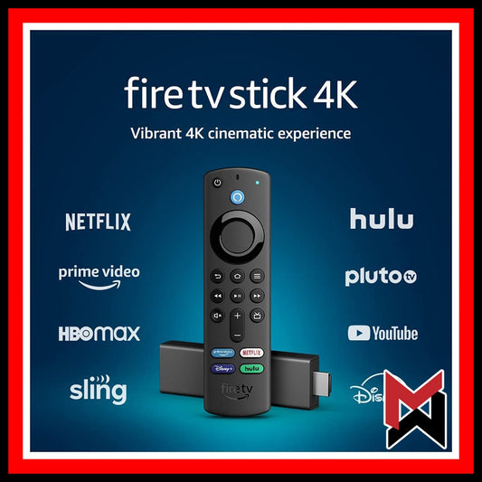 Amazon Fire TV Stick 4k HDR - LATEST 2023 - US Version - with Alexa Voice Remote Control Firestick