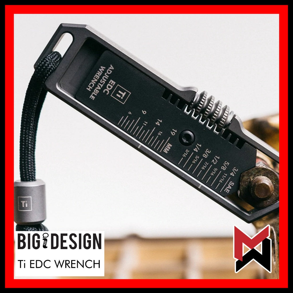 BIGiDESIGN - Ti EDC Wrench - Big Idea Design