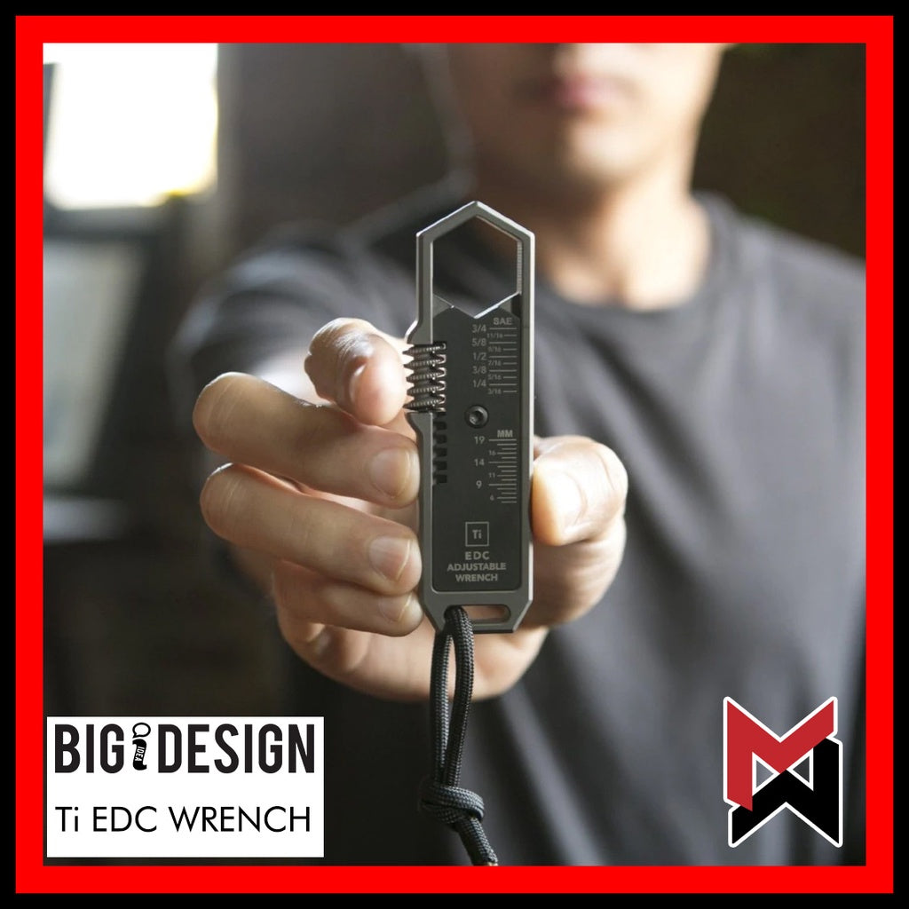 BIGiDESIGN - Ti EDC Wrench - Big Idea Design