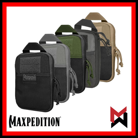 Maxpedition EDC Pocket Organizer - Black / Khaki / Wolf Grey - E.D.C. Everyday Carry