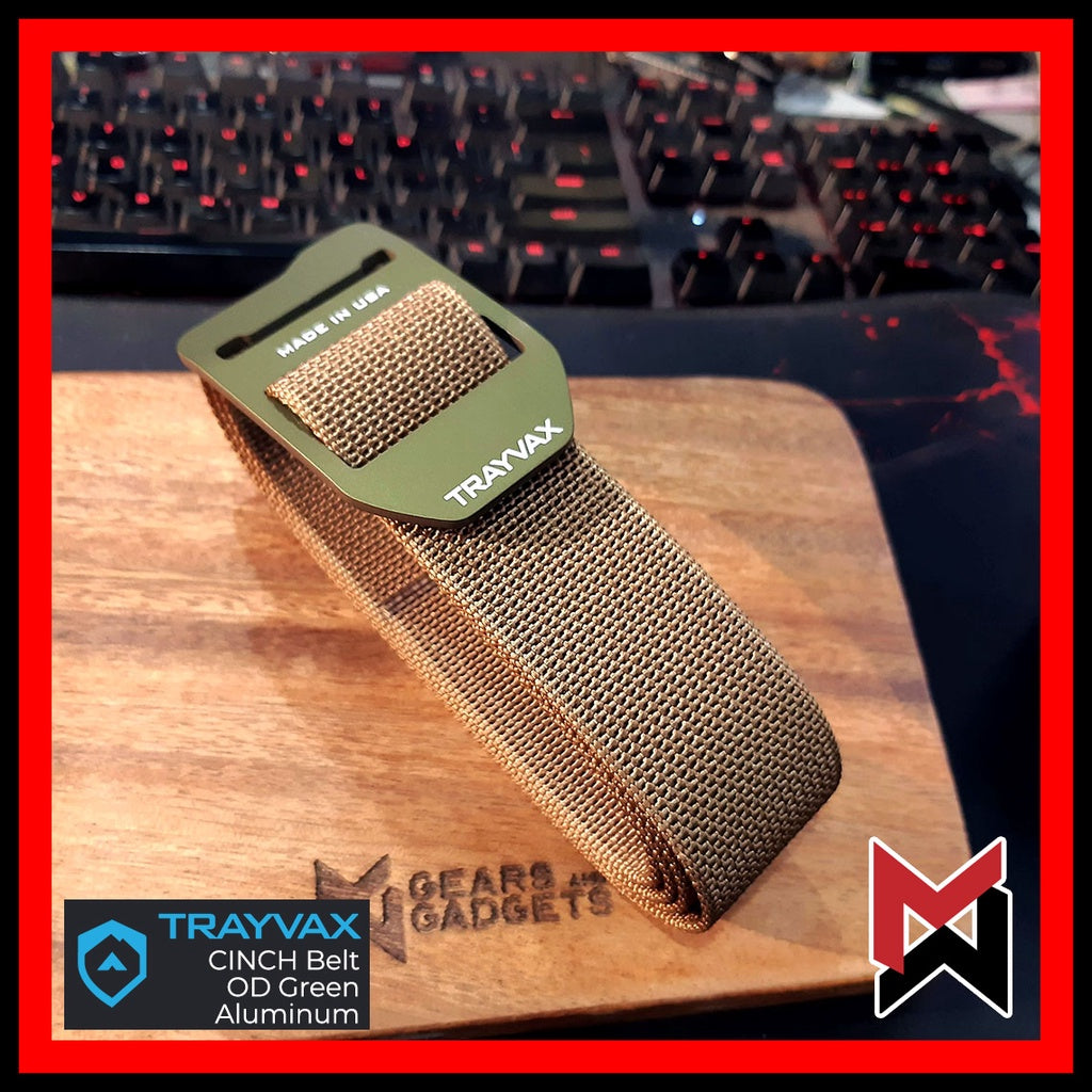 Trayvax Cinch Belt - OD Green