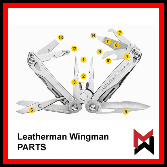 Leatherman Wingman - Main Parts