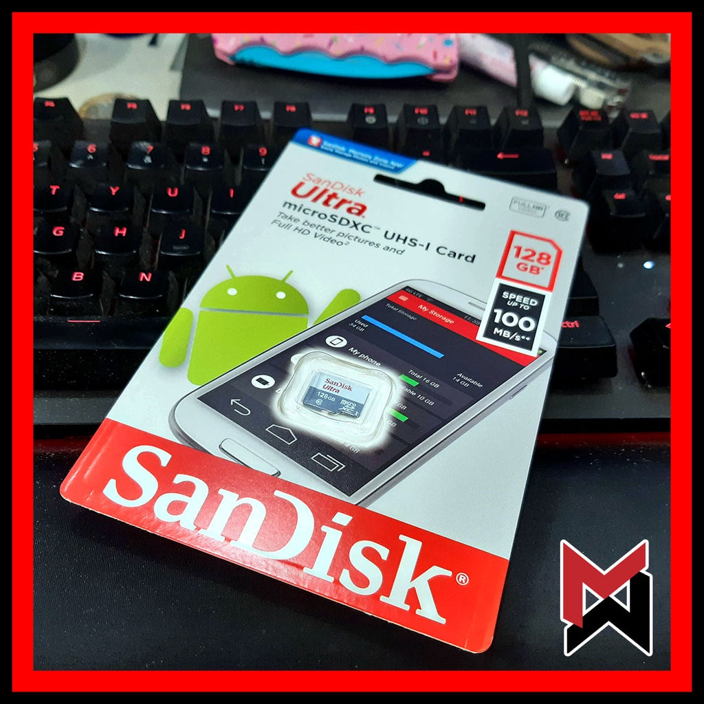 Genuine Sandisk 128gb Class 10 MicroSD Card - Original - for 70mai Dashcams A500 A500s Pro Plus