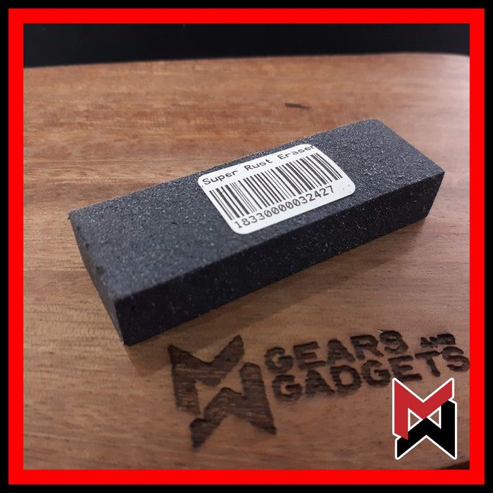 Super Eraser Rust Eraser – MW Gears and Gadgets