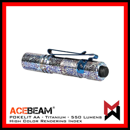 Acebeam Pokelit AA - Titanium Ti Limited Edition