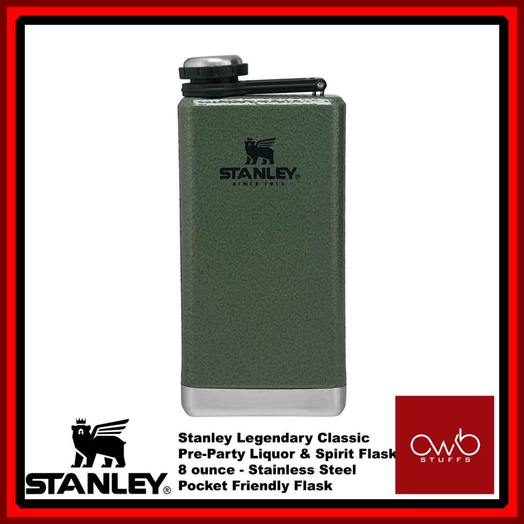 Stanley - Classic Pre-Party Flask 8oz - Liquor and Spirit Flask