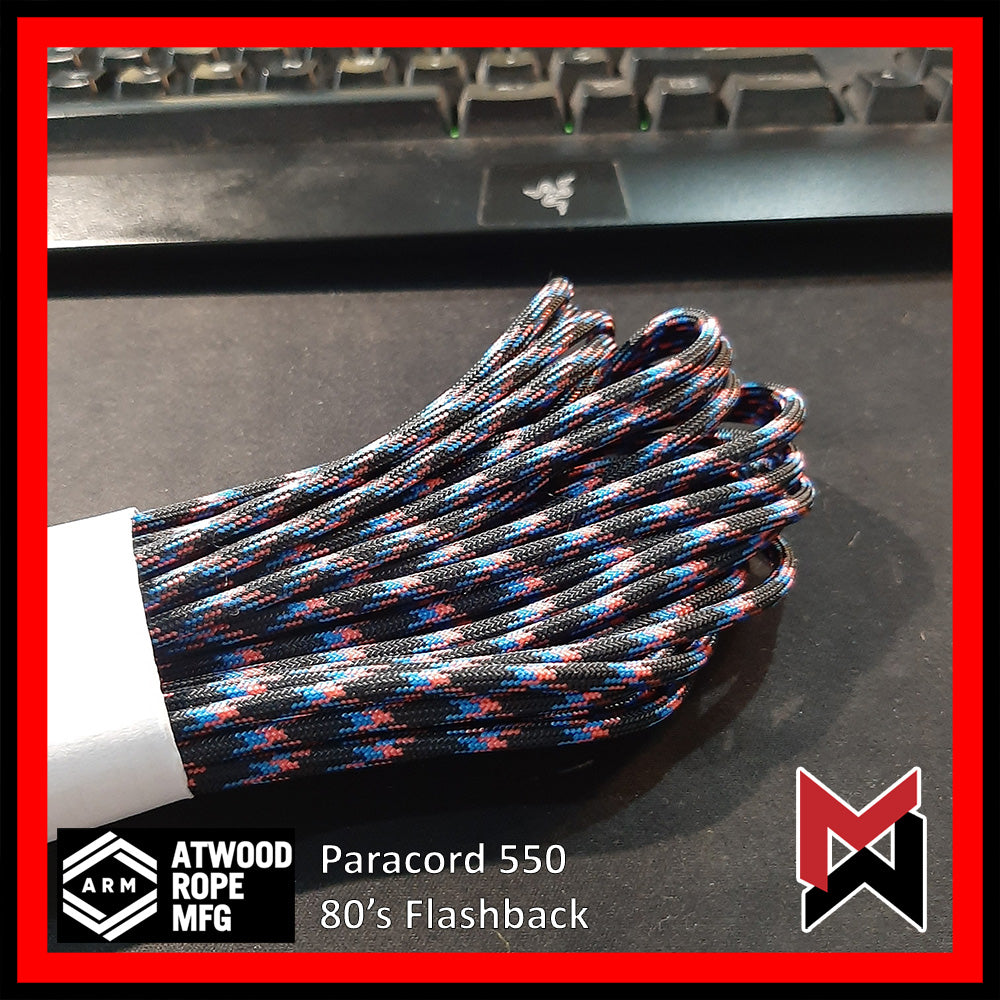 Atwood USA - Paracord 550 - 10ft Length - Set 2 of 4