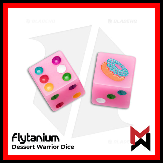 Flytanium - Dessert Warrior Dice Donuts - Donut Dices