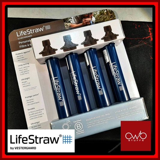 LifeStraw Personal Water Filter by Vestergaard - Original and Authentic Life Straw