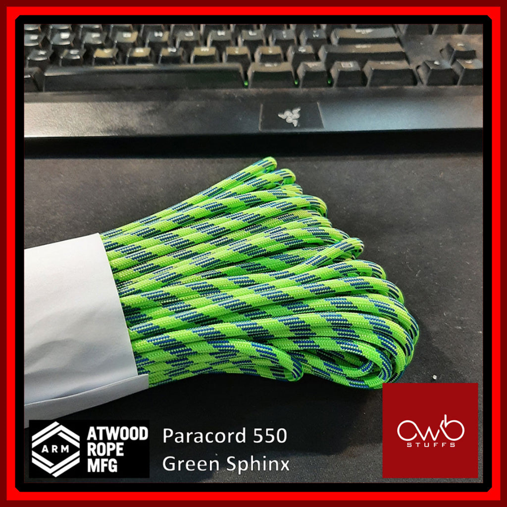 Atwood USA - Paracord 550 - 10ft Length - Set 2 of 4