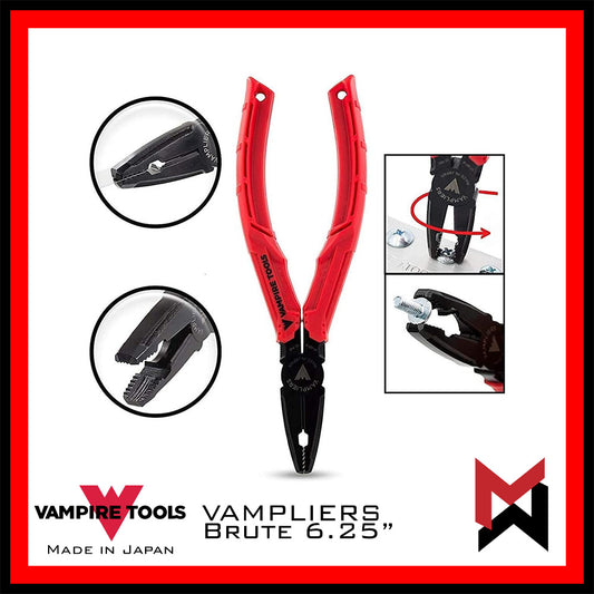 Vampliers BRUTE 6.25" Screw Extraction Pliers - Made in Japan
