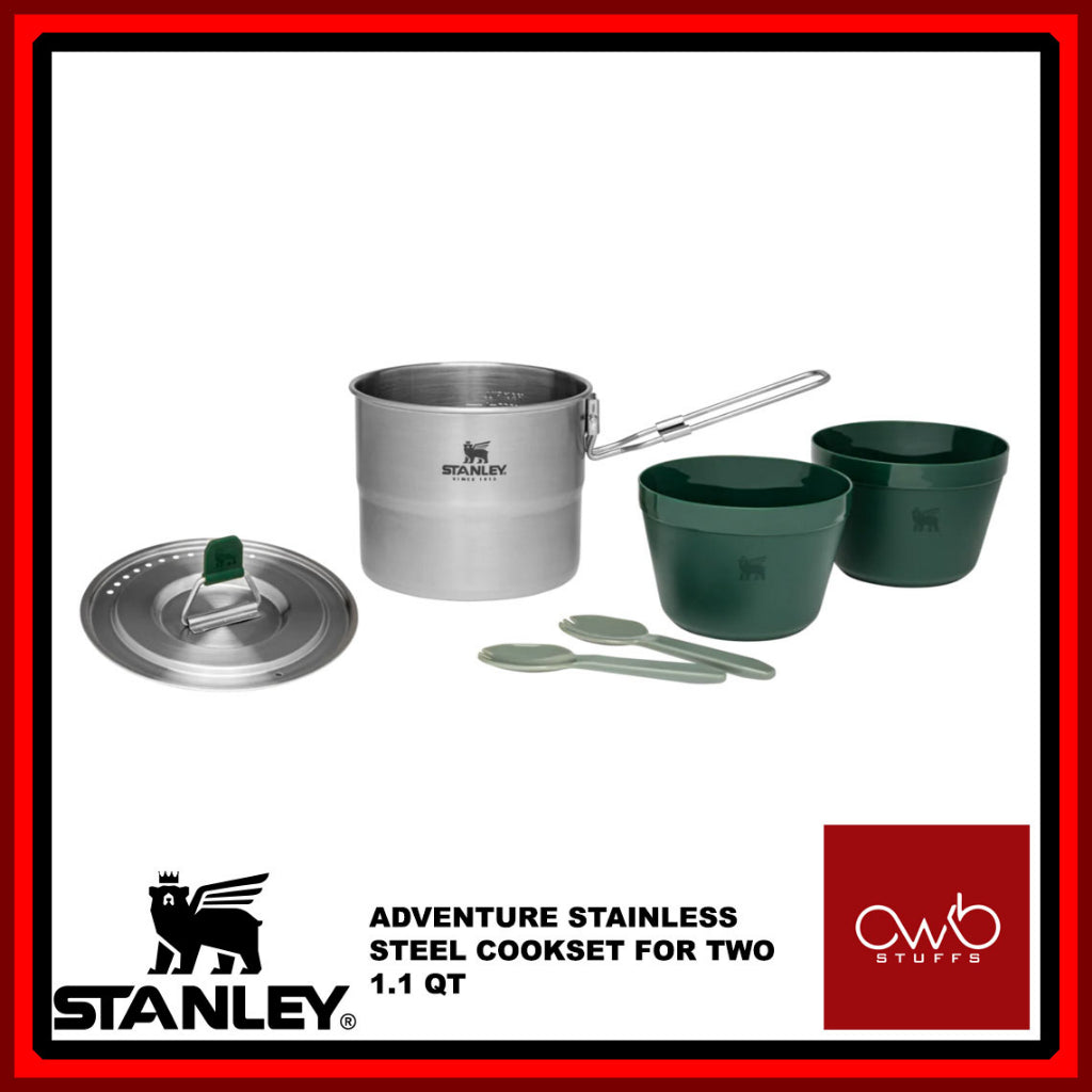 Stanley - Adventure Stainless Cook Set for Two - 1.0li - Cookset