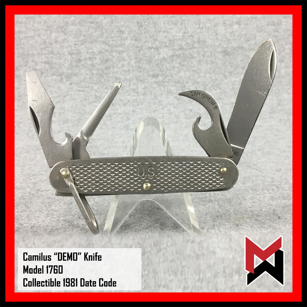 Camilus Model 1760 - DEMO Knife Multitool