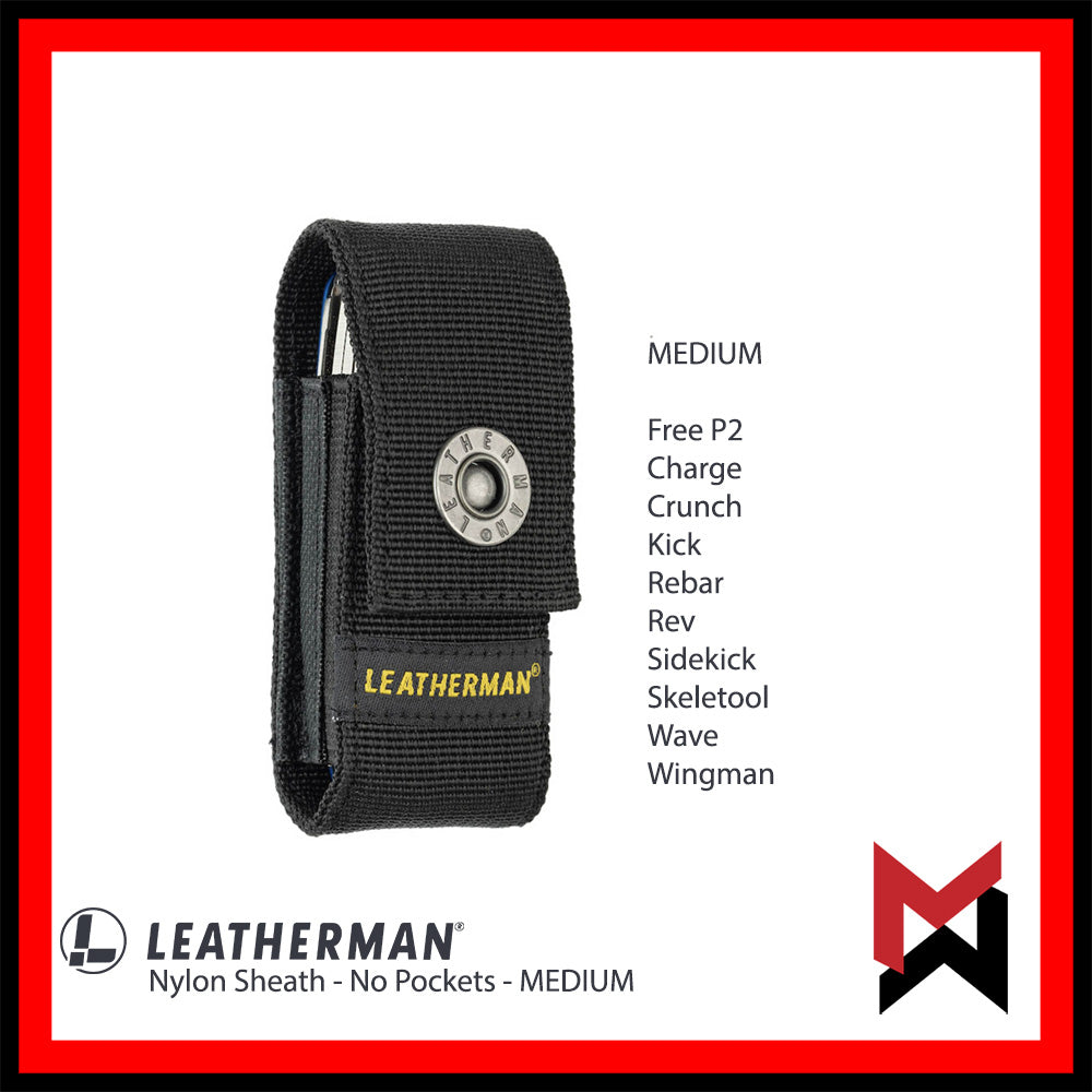 Leatherman Nylon Sheath - No Pockets - Medium / Large