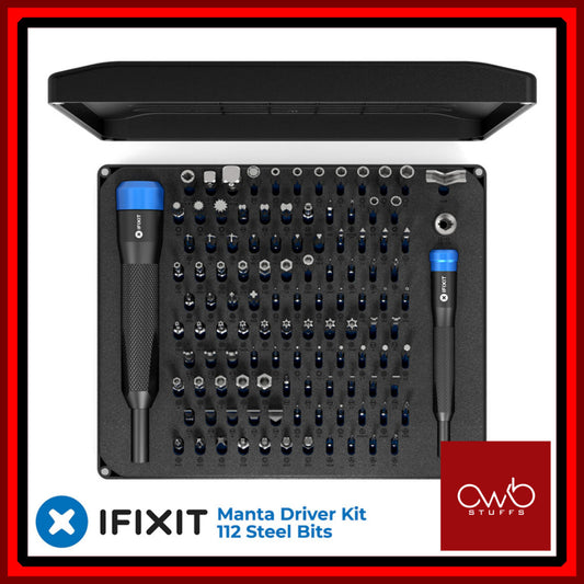 iFixit - Manta Universal Kit - 112 Bit Kit w/ Security Bits