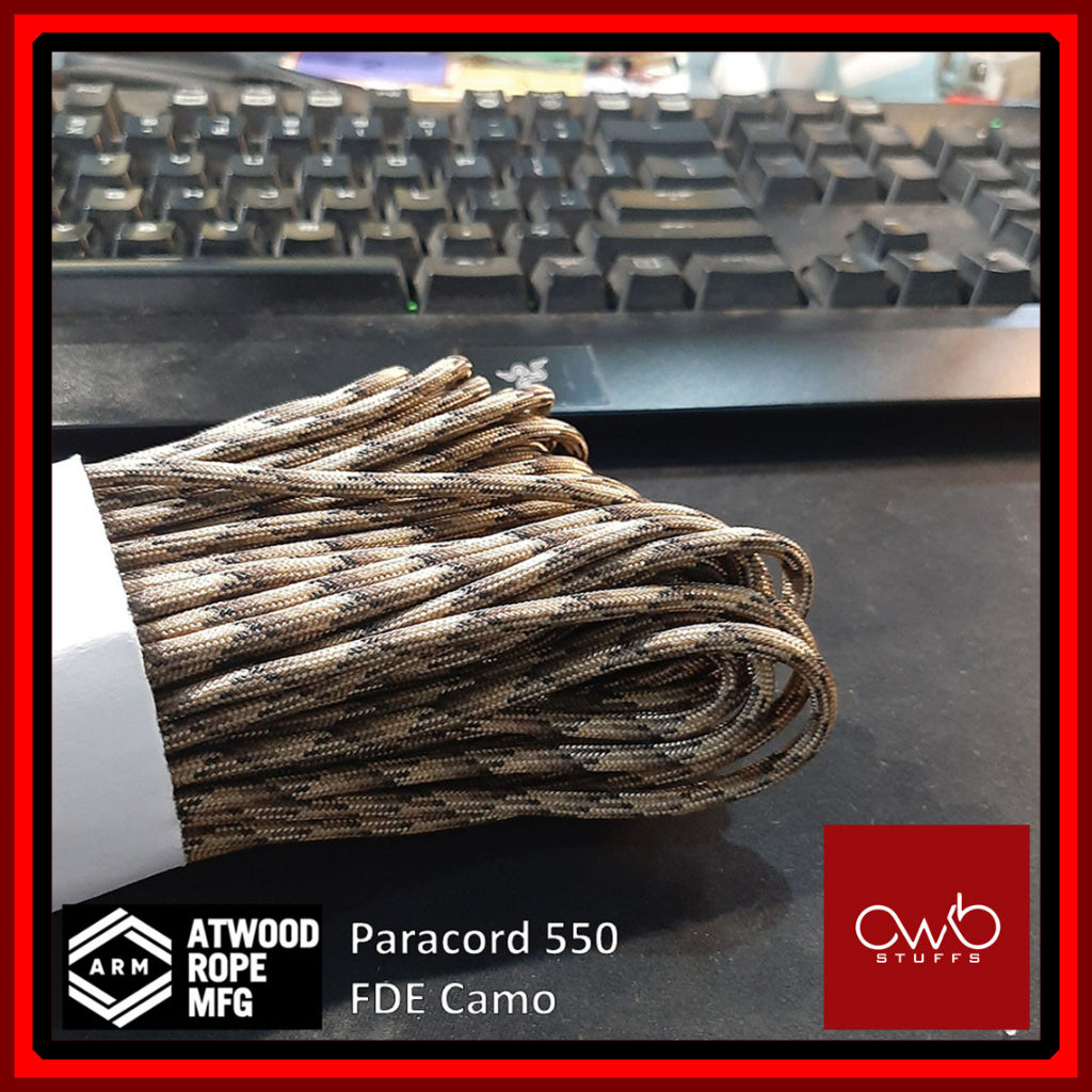 Atwood USA - Paracord 550 - 10ft Length - Set 1 of 4