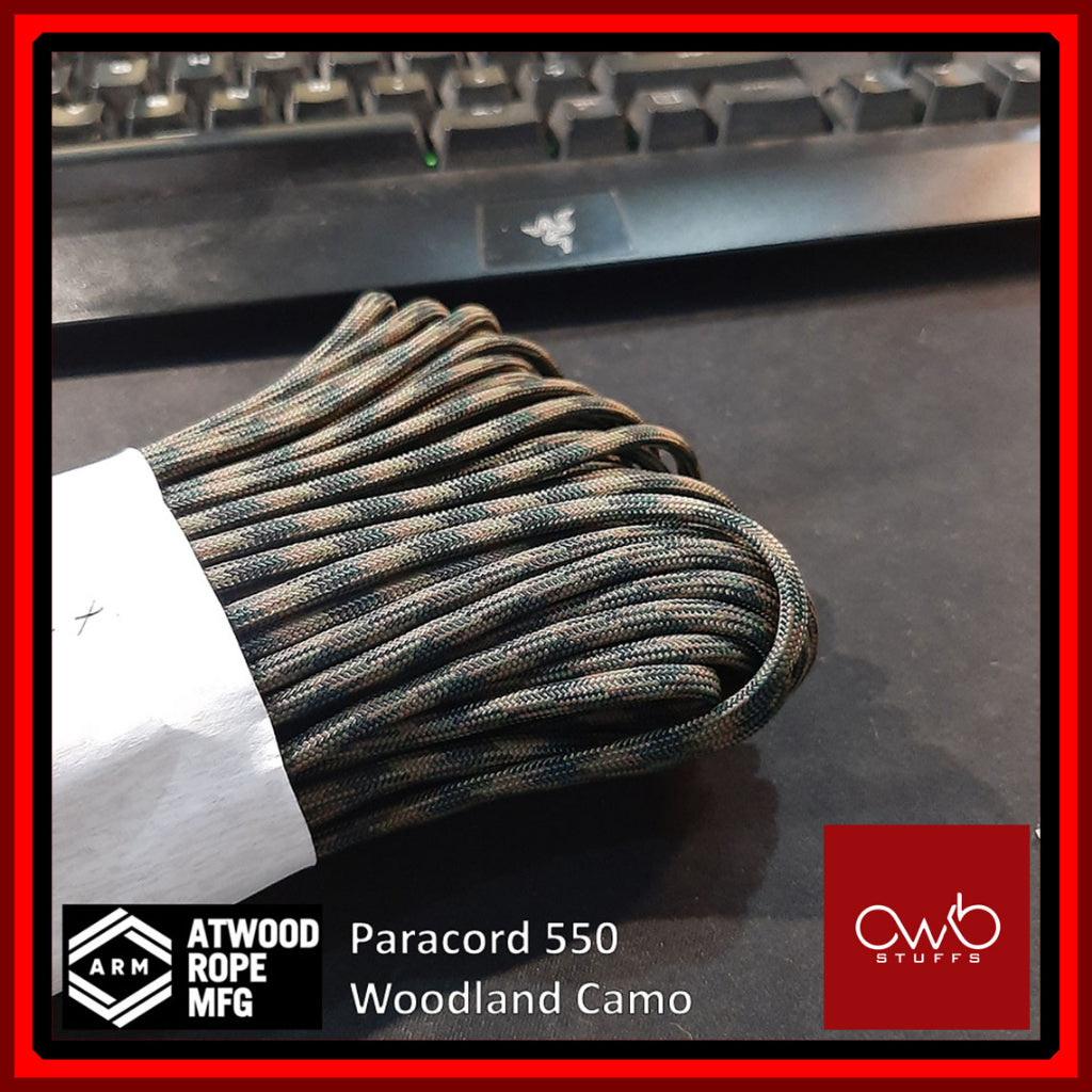 Atwood USA - Paracord 550 - 10ft Length - Set 1 of 4