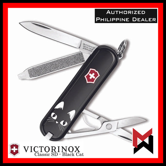 Victorinox Classic SD - Black Cat