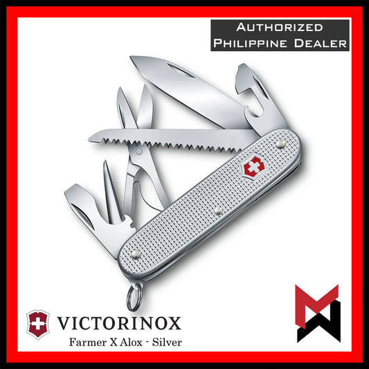 Victorinox Farmer X Alox Silver  - 0.8271.26