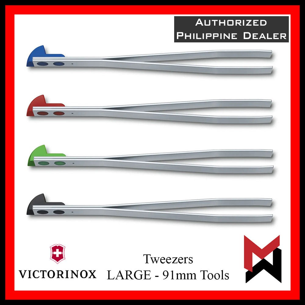 Victorinox Tweezers - LARGE / BIG - Blue Red Green Black - Tweezer - 91mm tools