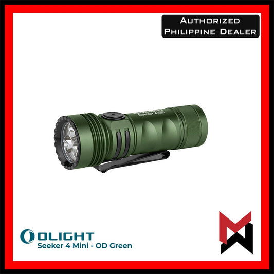 Olight Seeker 4 Mini - OD Green - White LED & UV Light Combo