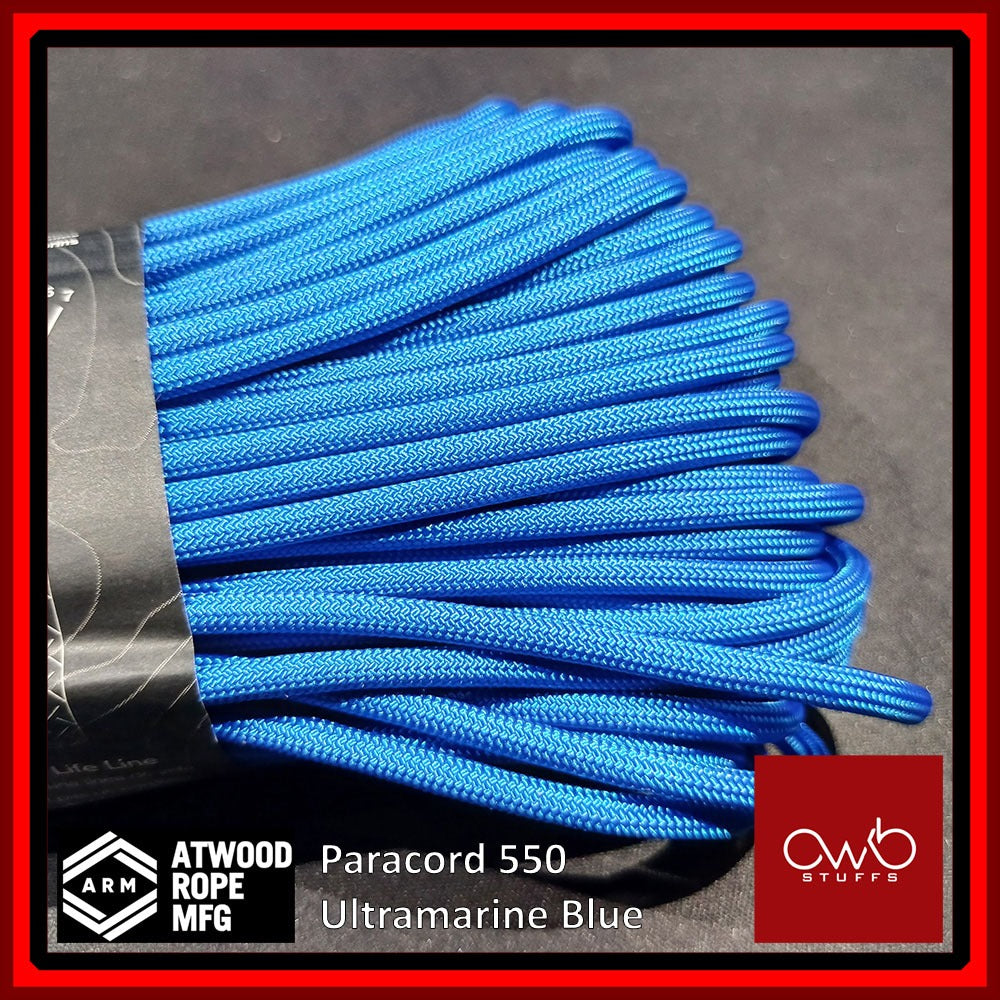 Atwood USA - Paracord 550 - 10ft Length - Plain Colors