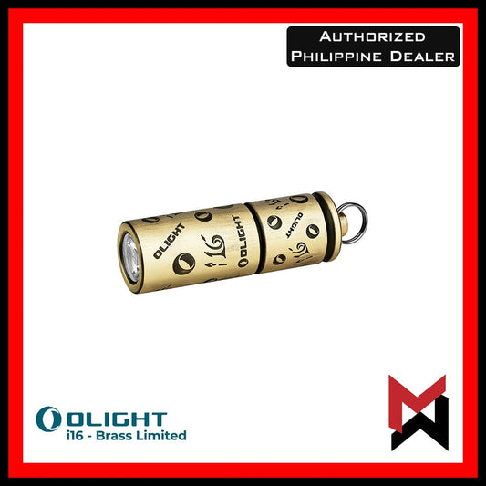 Olight - i16 / i1R2 Pro Brass Limited Edition Keychain Flashlight